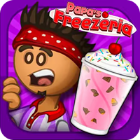 Papa's Freezeria - A time management game about running an ice cream shop
